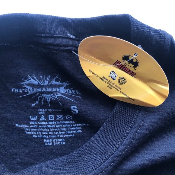 Batman Dark Knight Rises Graphic Print T-shirt S - Picture 3 of 6